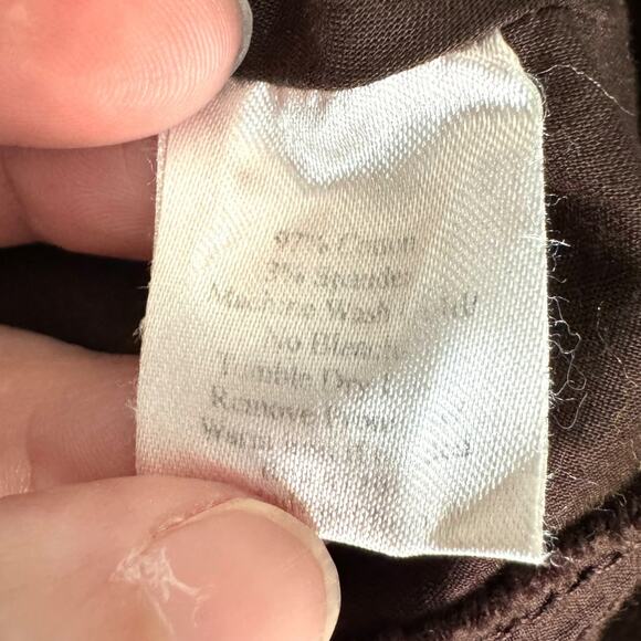 Vintage Johnny Was Floral And Bird Embroidered Brown Corduroy Jacket Women's S - Picture 15 of 15